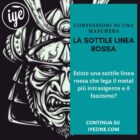 ::confessioni di una maschera:: novembre duemilaventiquattro "la sottile linea rossa"